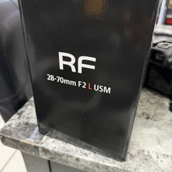 Canon Rf 28-70 2.0 