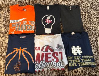 School and heb shirts