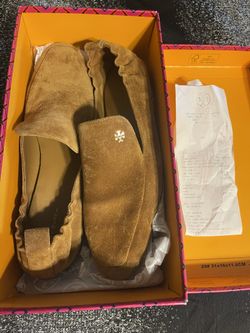 Tory Burch Suede loafers 10.5