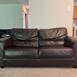 Leather 2 Person Couch 