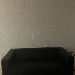 IKEA KLIPPAN LOVESEAT FAUX LEATHER