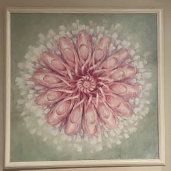 Ballerina flower Wall art