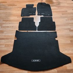 2017 To 2025 Mazda CX-5 OEM Floor Mats And Cargo Mat