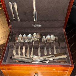 Rogers & Son Sterling Silverware Set