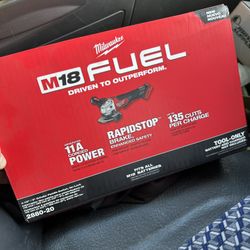 Milwaukee Grinder 4 1/2”/5” New