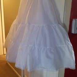 Wedding dress and accessories