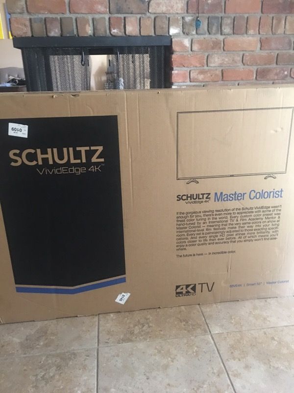 Schultz Vivid Edge 4K Smart 55-in LED TV 2017 Edition