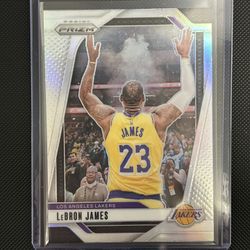 2024-25 Prizm LeBron James Silver #130 Lakers