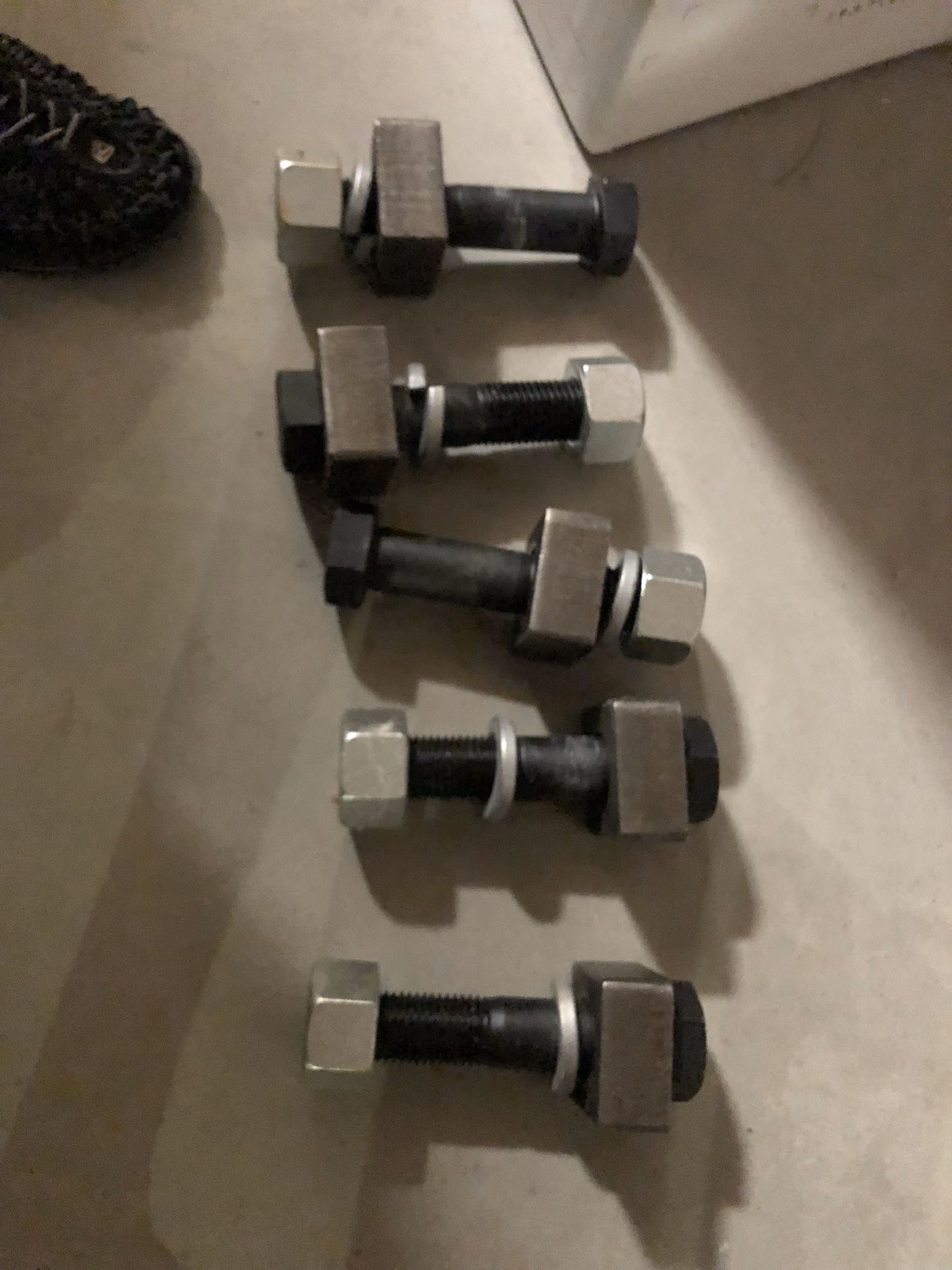 Large bolts