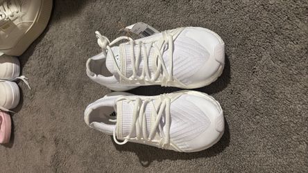 white adidas shoes