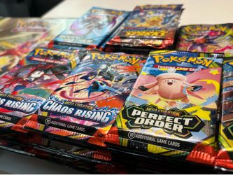 90 Sealed Pokémon Booster Packs Bundle – $585 Firm