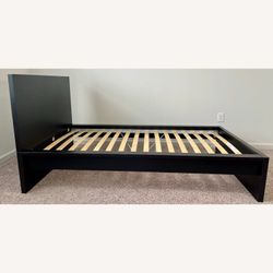Twin Bed Frame and mattress
