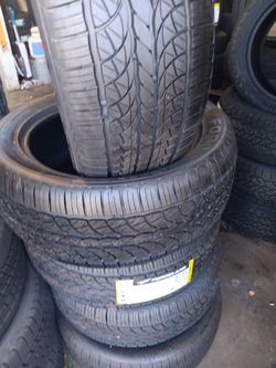 New Set of tires 265 50 20 FORCELAND
