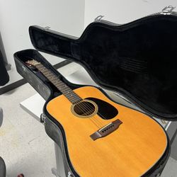 Blueridge BR-140 Solid Spruce/Mahogany Acoustic – With Hard Case