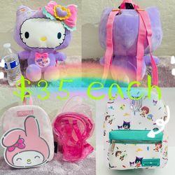 $35 Each ❤️ Sanrio Hello Kitty My Melody Kuromi 