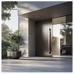 Heavy-Duty Commercial Door Handle, 71”