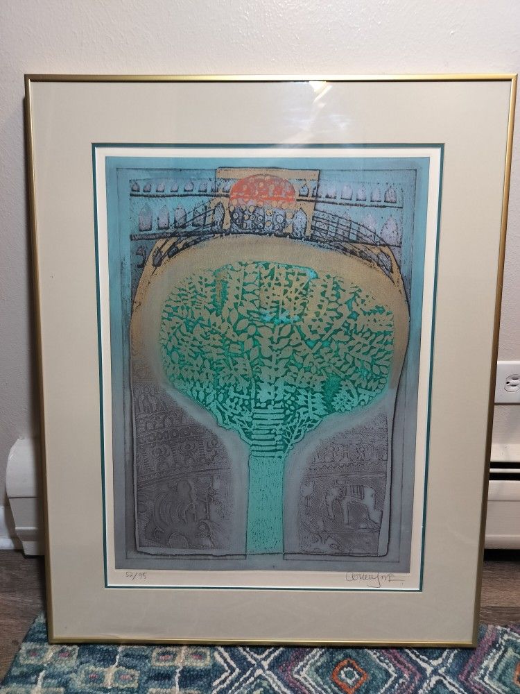 Tree Of Life by Arun Bose, Signed