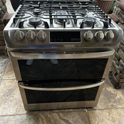 Fancy Stainless steel LG stove