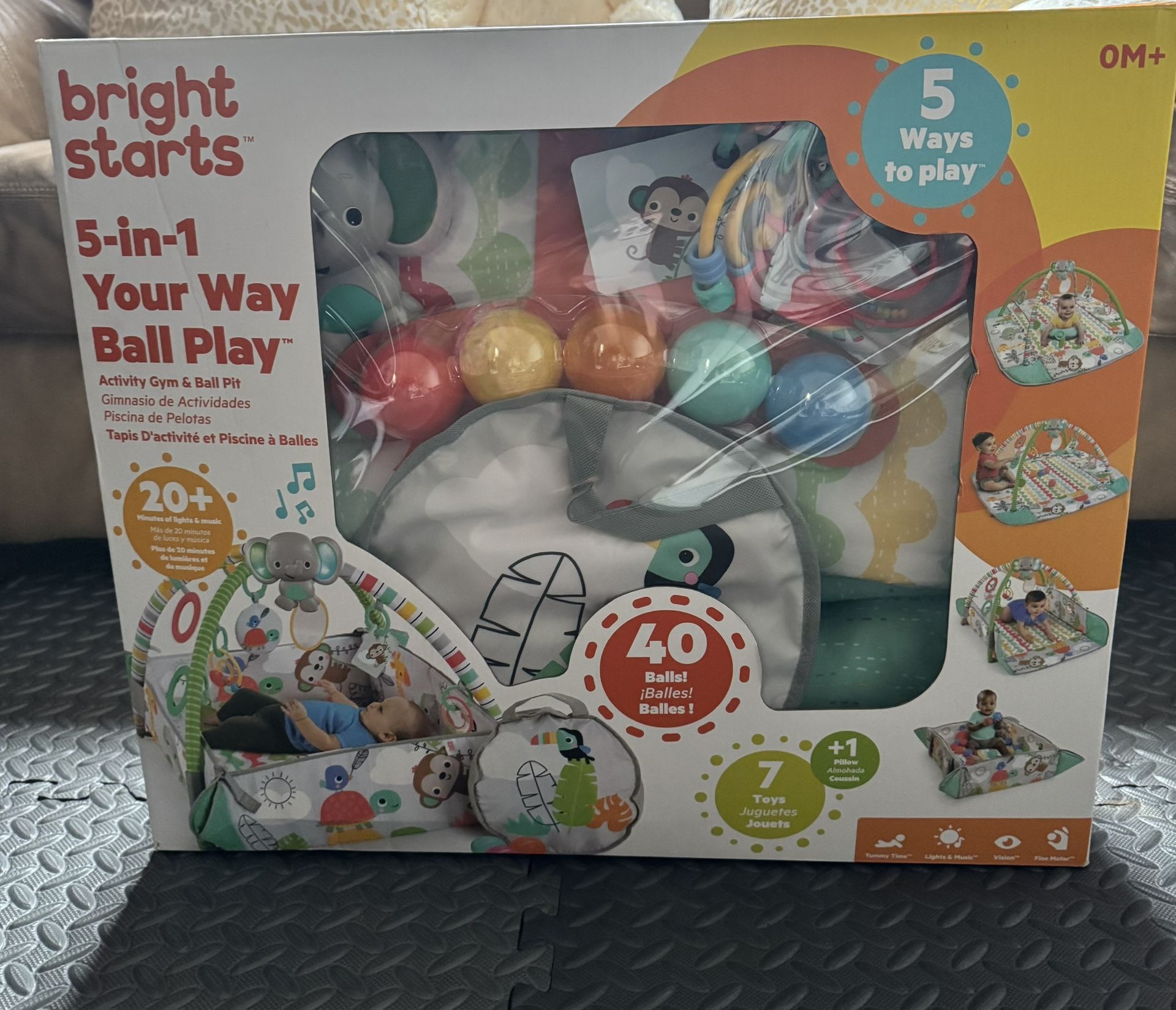 5in 1 Baby Ball Play Pen (new)