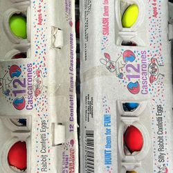 Easter Confetti Eggs $30 For 10 Egg Cartons 