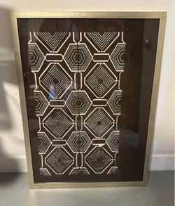 Wendover Katagami 7 Framed Art