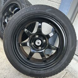 15” Konig Wheels. NEW tires Purchased In August