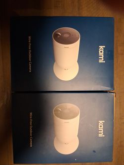Kami Wire-Free Outdoor Cameras