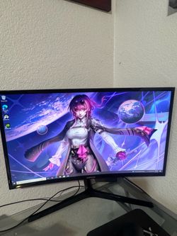 Like  New Curved Monitor 27inch   60hz