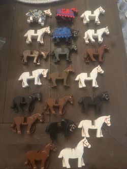 Lego horse $6 each  ALL 20, $100!