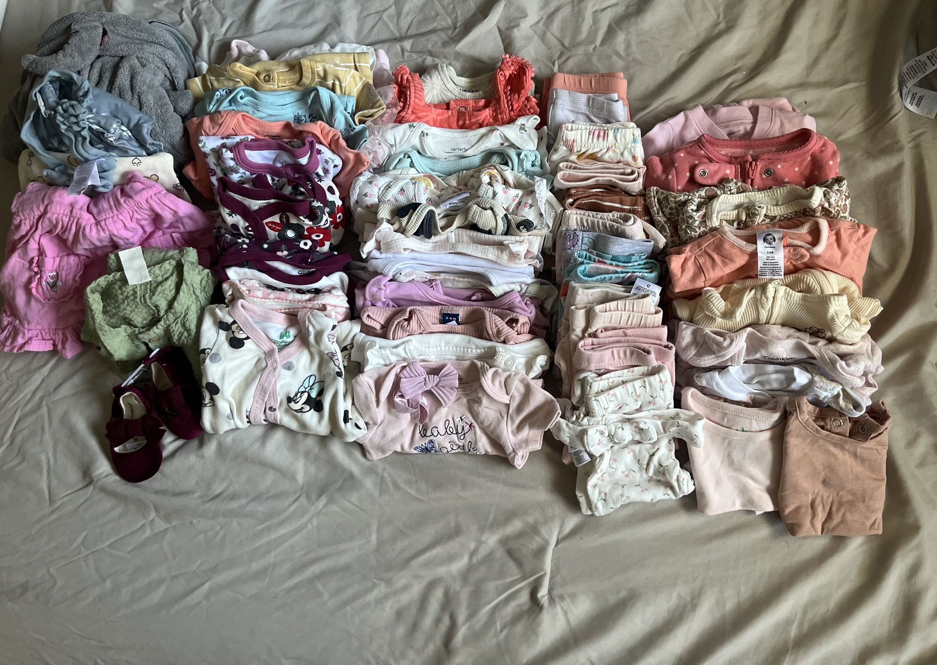 Baby Girl Clothes 3-6mo