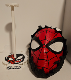 Spiderman/Venom Helmet Stand