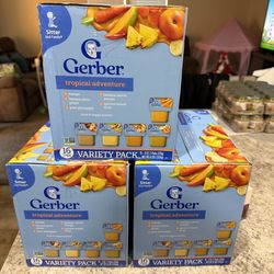 Gerber variety pack