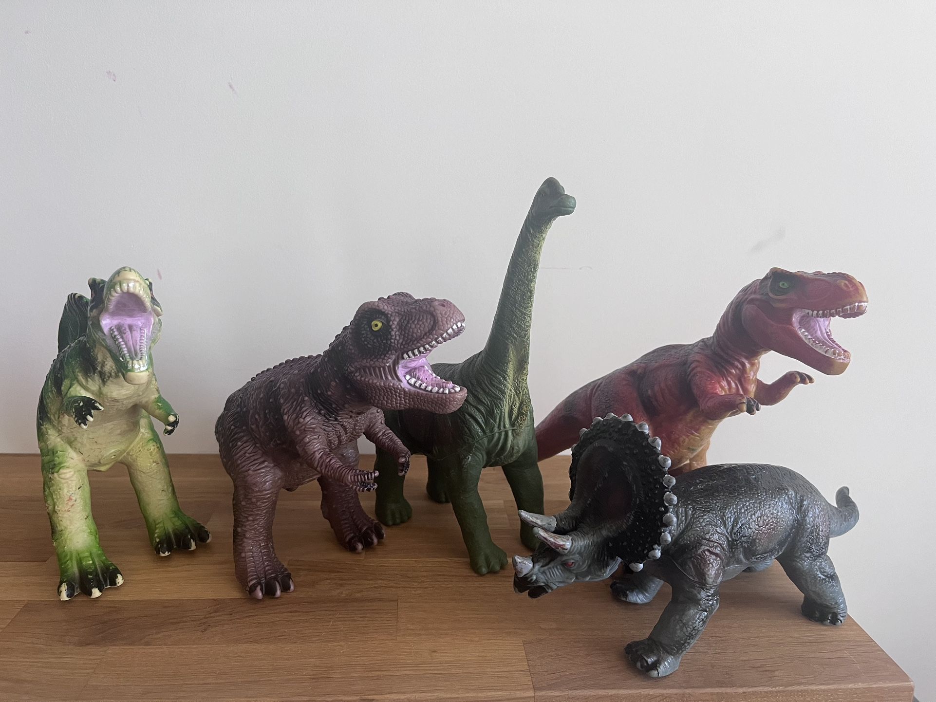 Awesome Soft Plastic Dinosaurs!