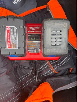 Clearly new Milwaukee  battery’s with charger