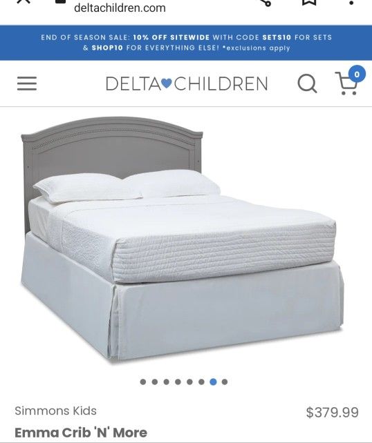 Delta Crib All In One Or Full Size Bed