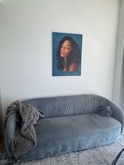 Velvet Love couch