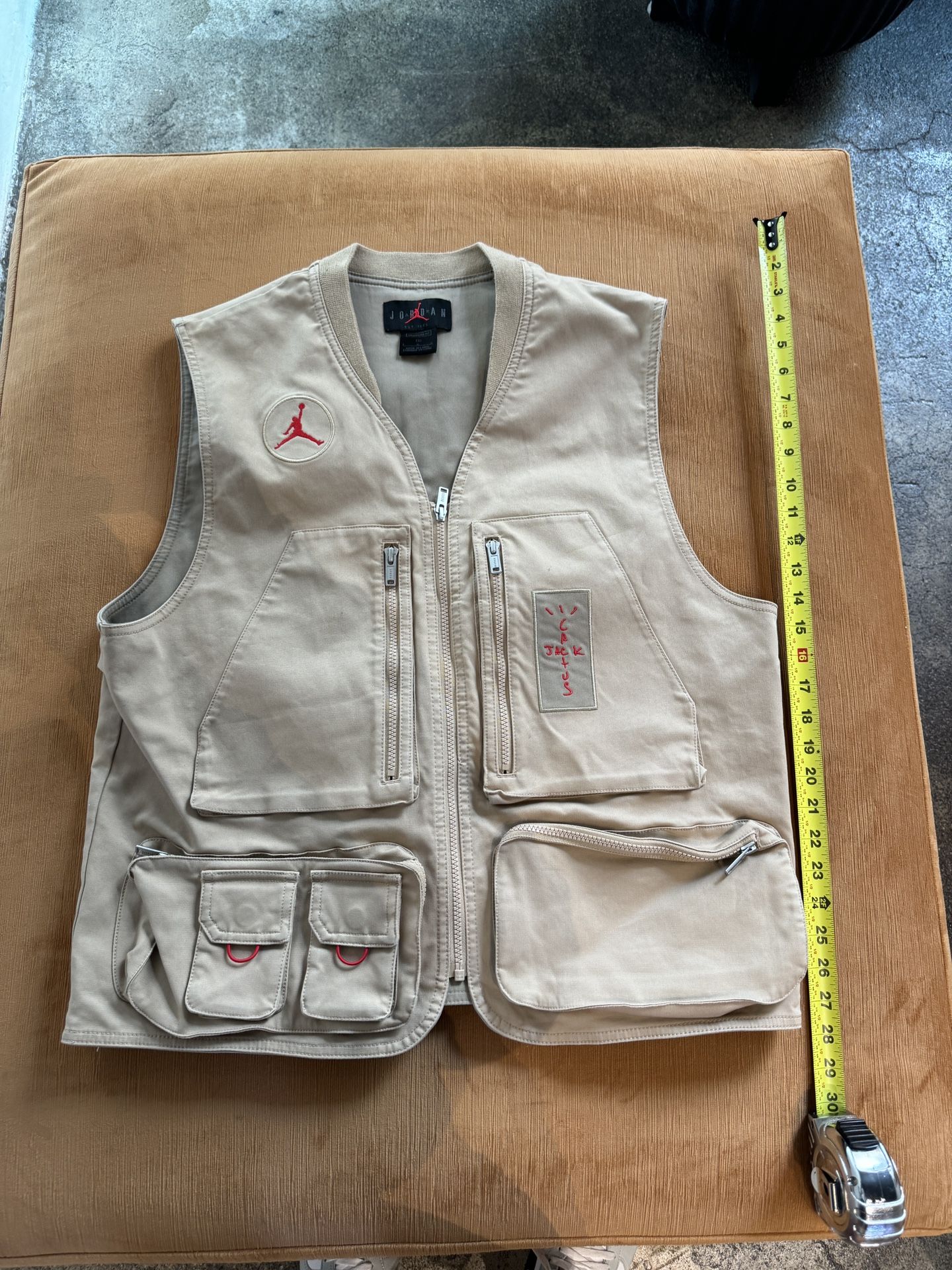 Travis Scott Jordan Vest