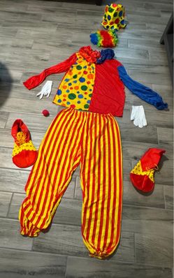 Clown Costume One Size XL