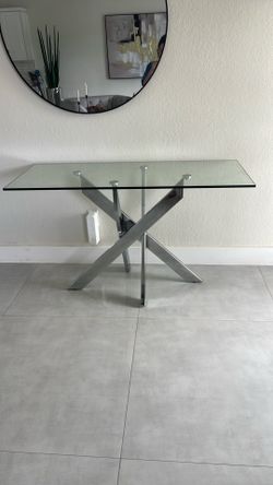 Mesa de cristal