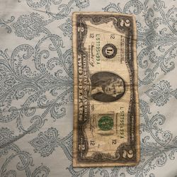 2 Dollar Bill 1976