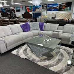 Beautiful PWR Head & Foot Reclining Sectionals NOW 65-80% Off For LABOR DAY 🤩 Starting @ $1999