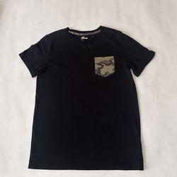 Boys EPHIC THREADS Black T—Shirt Size L (14/16)