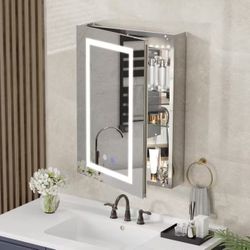 Lighted Medicine Cabinet 20x28