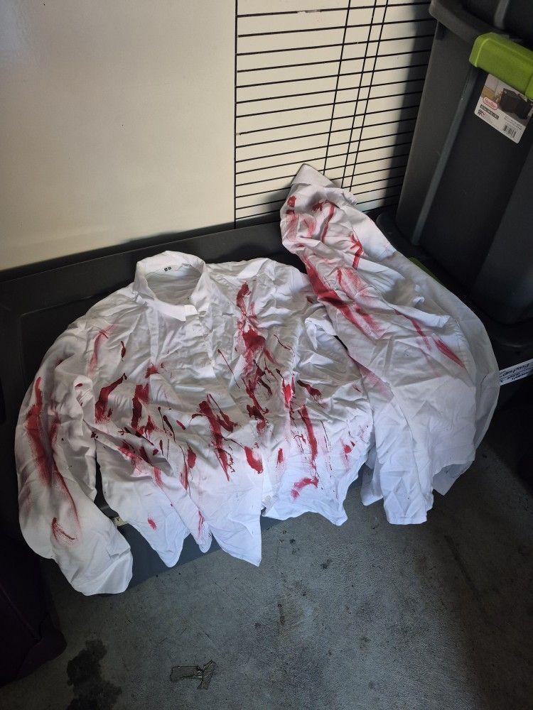 Halloween Costume Bloody Shirts