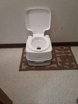 The Ford. Camping toilet