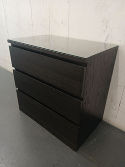 Ikea Dresser w/ glass top