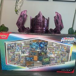 Prismatic Evolutions Lucario ex & Tyranitar ex Premium Collection (Sam's Club)