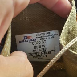 Tactical Work Botas Boots Steel Toe Hiking Men Size 6 $130 Obo