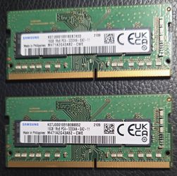 32GB (2x16GB) DDR4/PC4 3200MHz SO-DIMM
