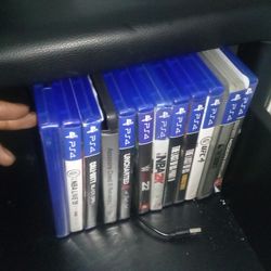PS2 and PS4 Games